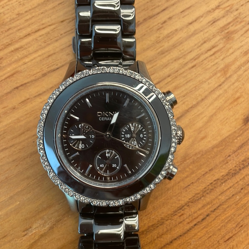 DKNY women’s ceramic watch